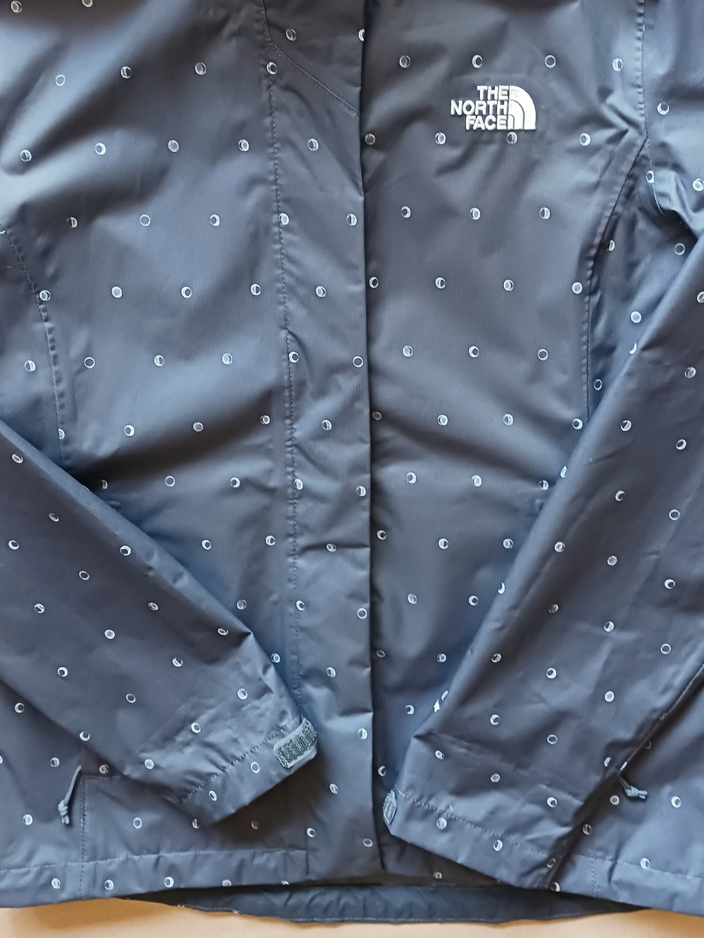 North Face Print Venture Waterproof Rain Jacket Coat Moon Phase Small - Picture 2 of 6